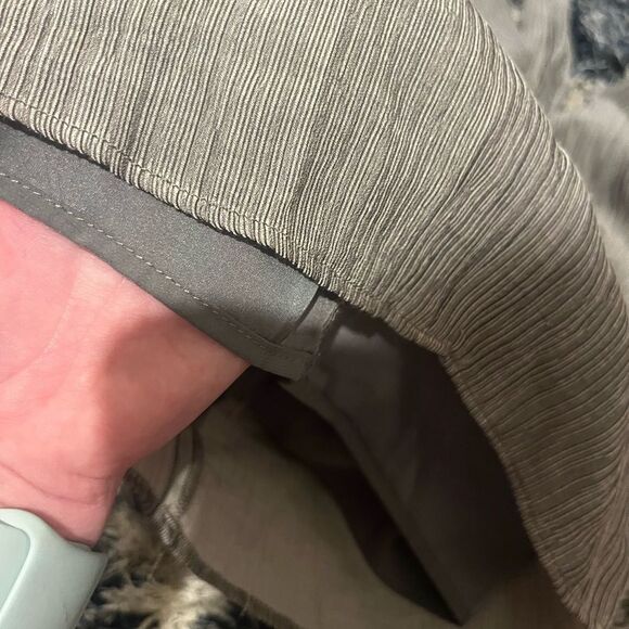 Keepsake jumpsuit with flutter sleeves in a textured gray fabric, size Small - Picture 11 of 14